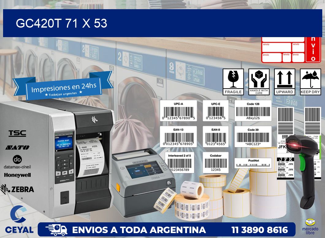GC420T 71 x 53