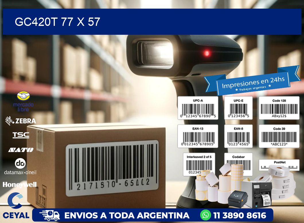 GC420T 77 x 57