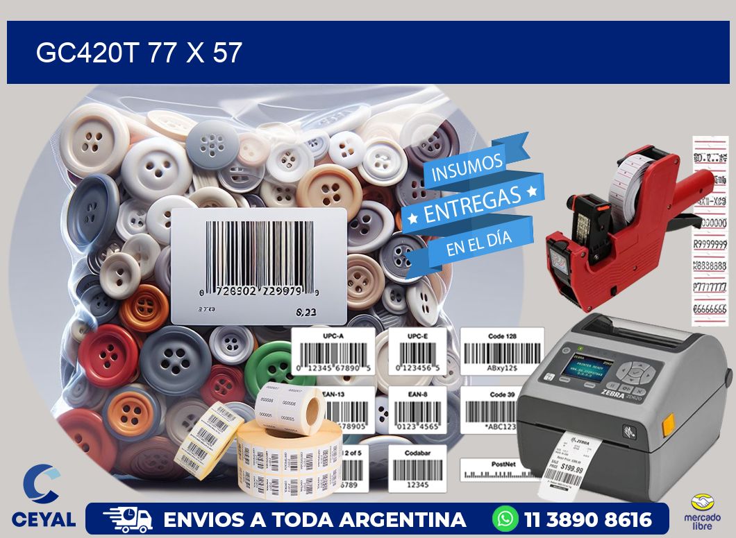 GC420T 77 x 57