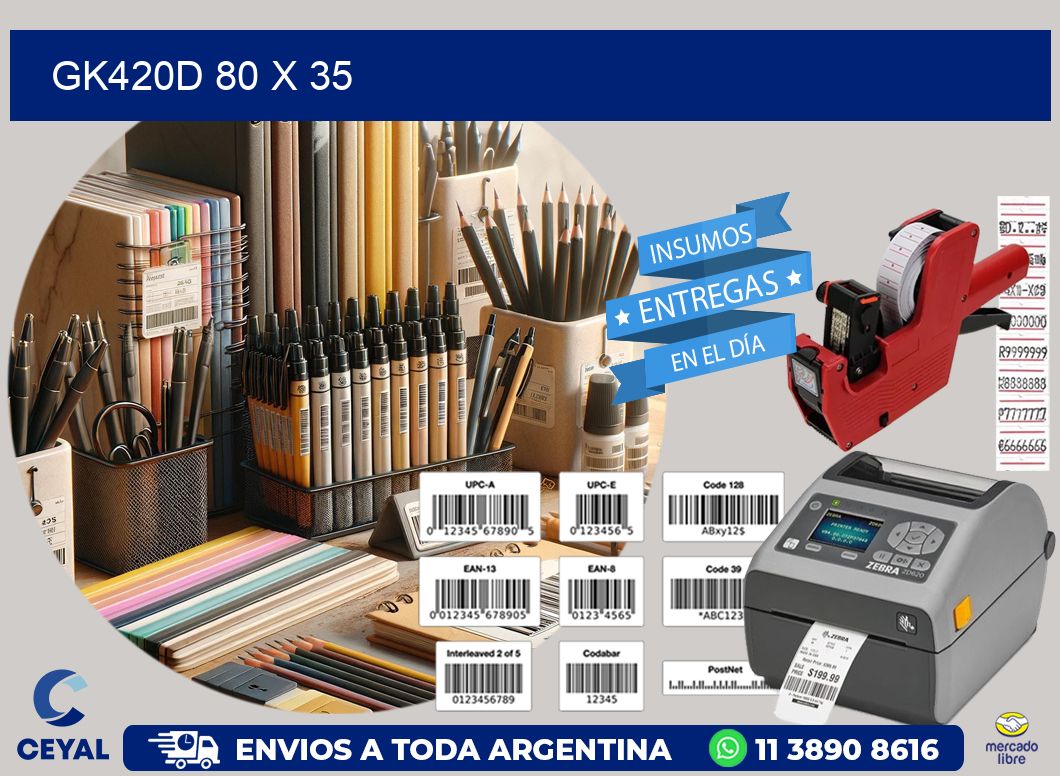 GK420D 80 x 35