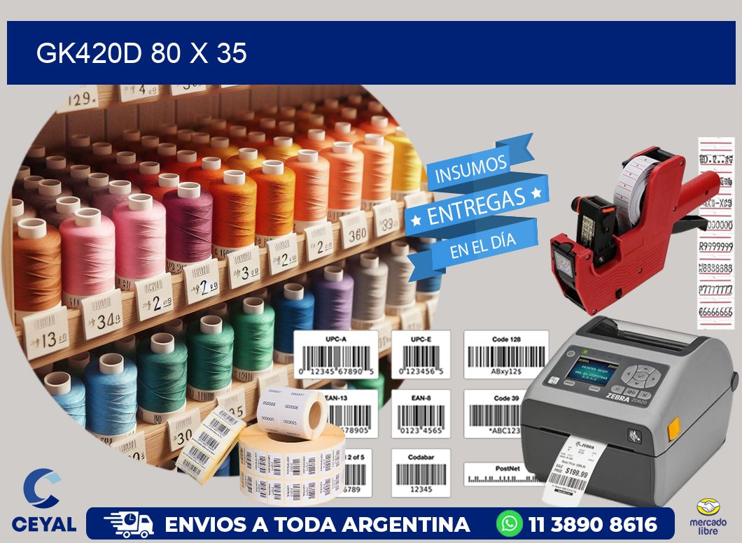 GK420D 80 x 35