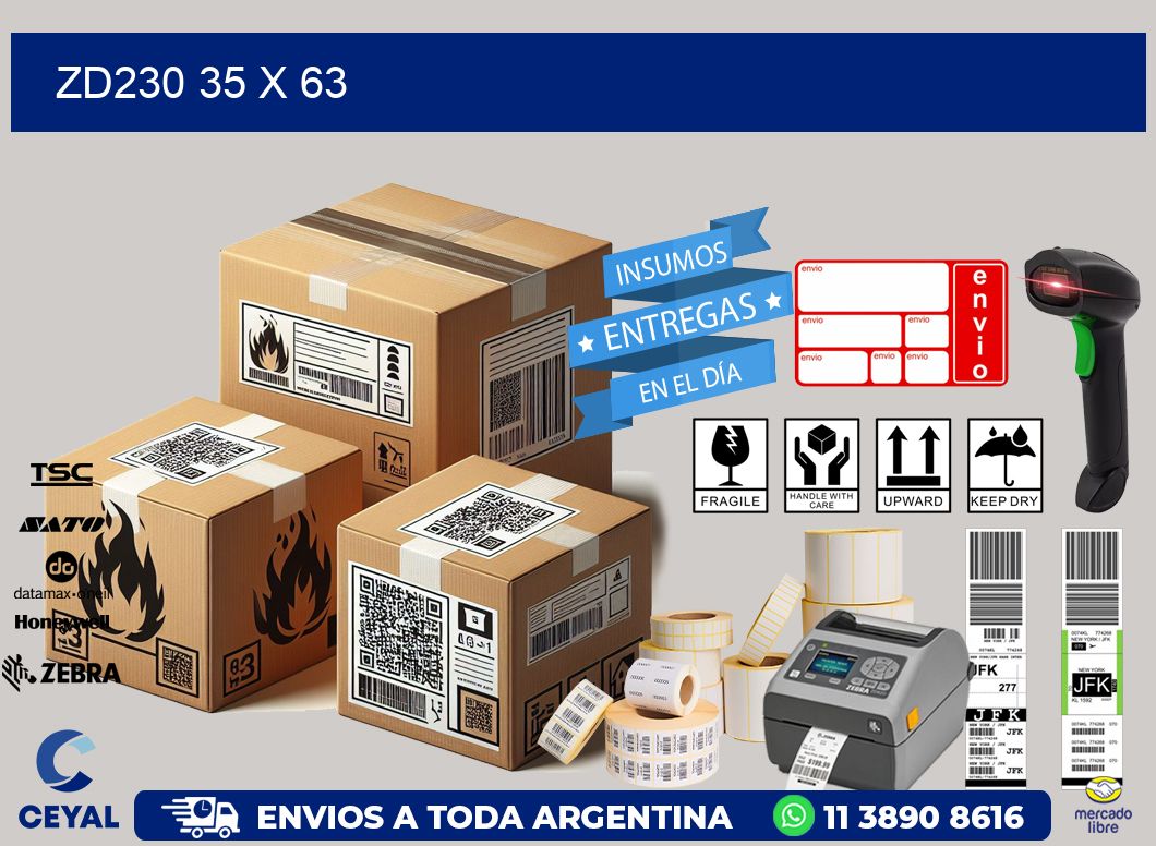 ZD230 35 x 63