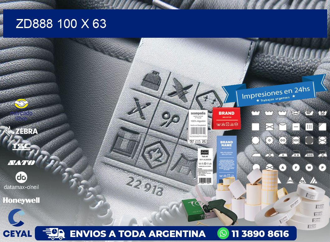 ZD888 100 x 63