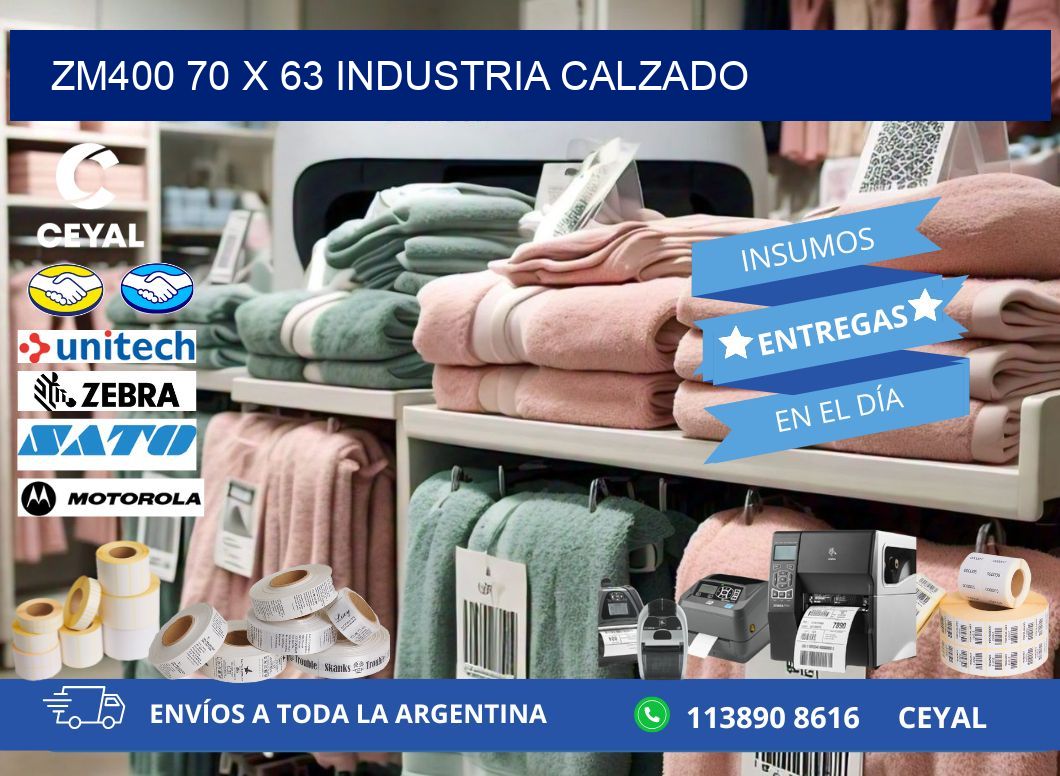 ZM400 70 x 63 INDUSTRIA CALZADO