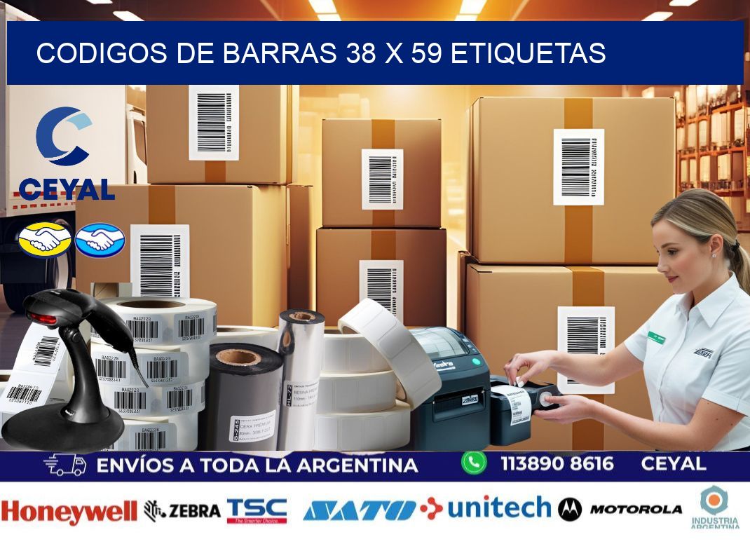 codigos de barras 38 x 59 etiquetas