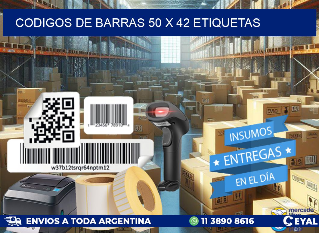codigos de barras 50 x 42 etiquetas