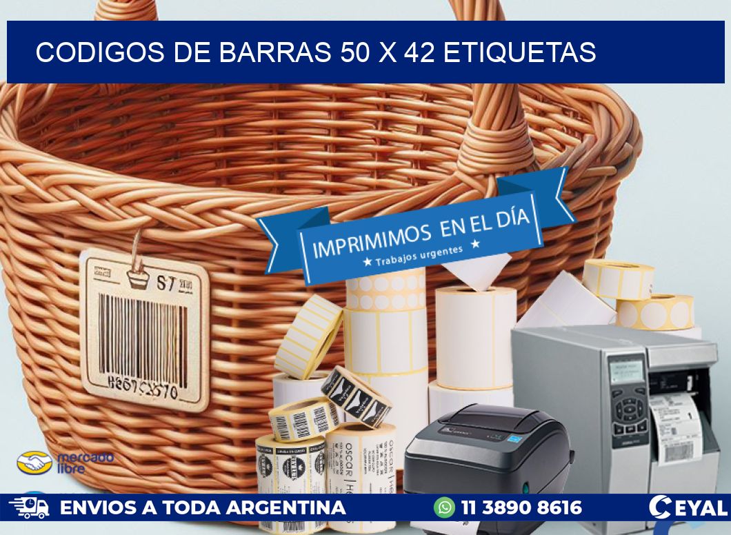 codigos de barras 50 x 42 etiquetas