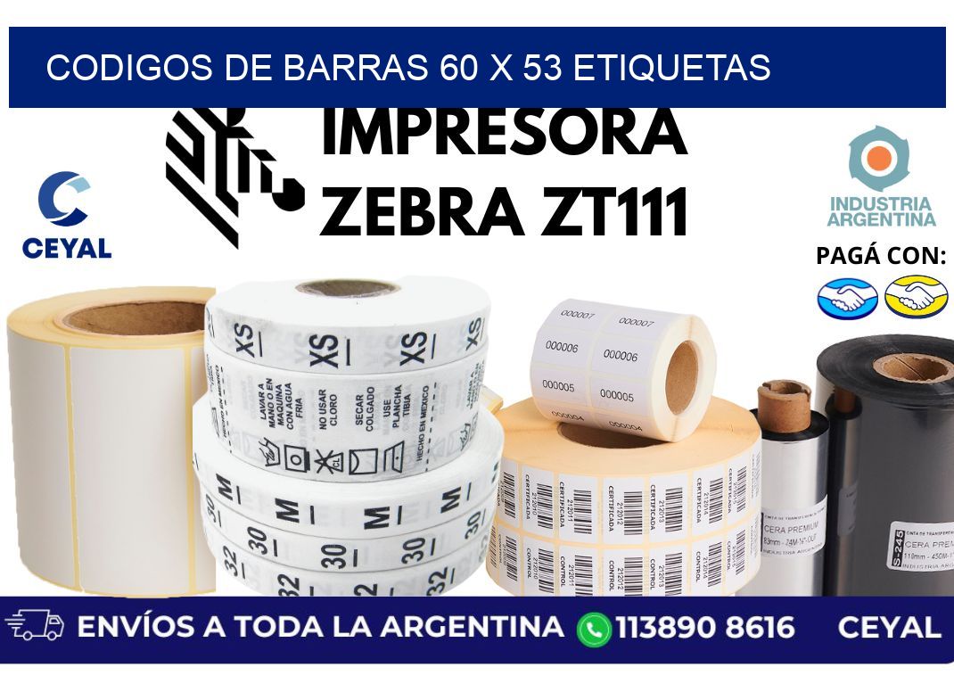 codigos de barras 60 x 53 etiquetas