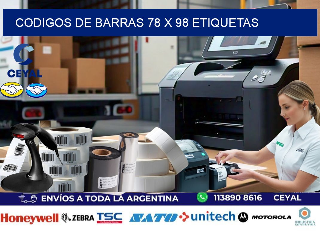 codigos de barras 78 x 98 etiquetas