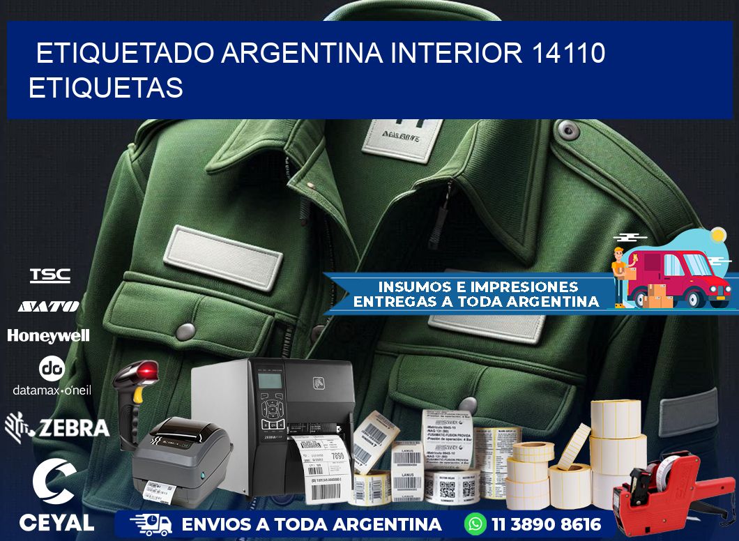 etiquetado argentina interior 14110 etiquetas