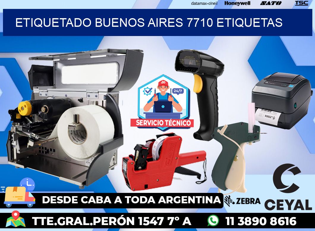 etiquetado buenos aires 7710 etiquetas