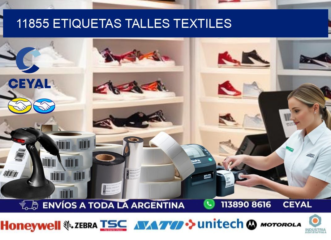 11855 ETIQUETAS TALLES TEXTILES