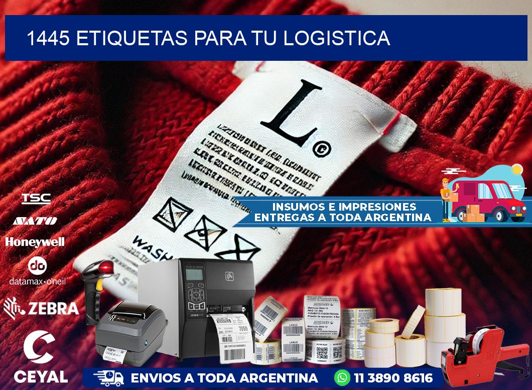 1445 etiquetas para tu logistica