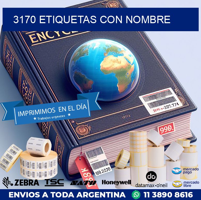 3170 etiquetas con nombre