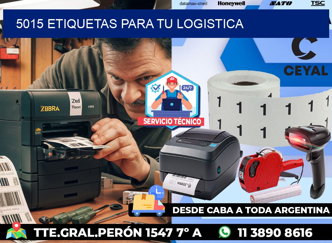 5015 etiquetas para tu logistica