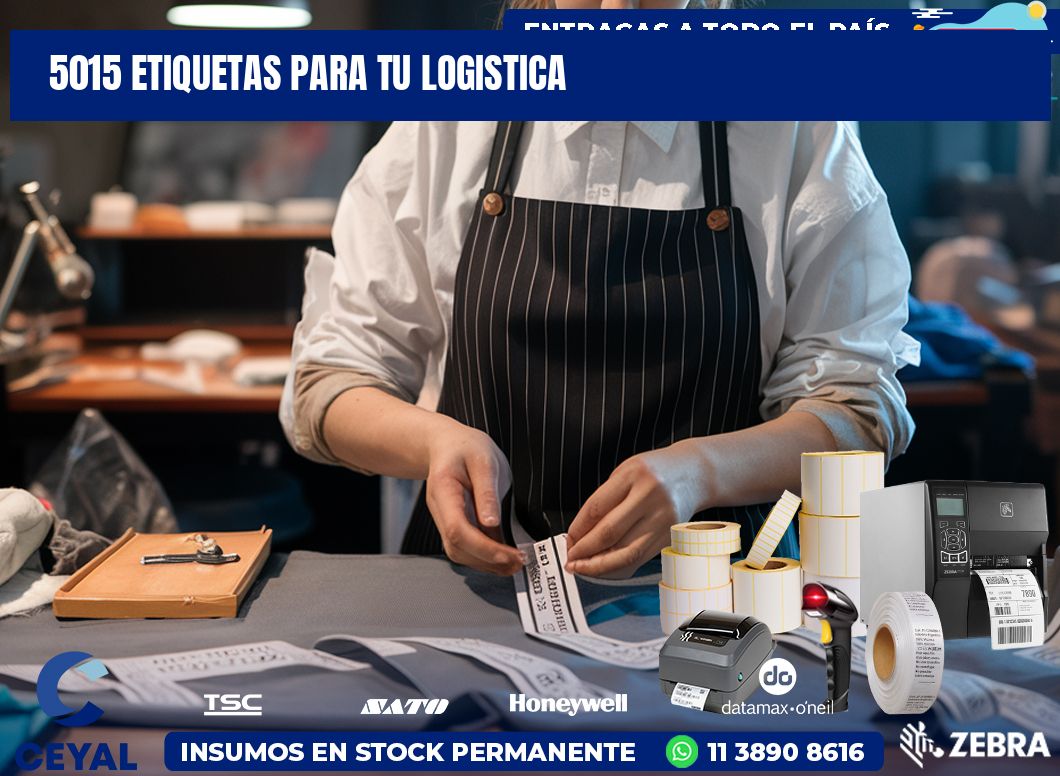 5015 etiquetas para tu logistica