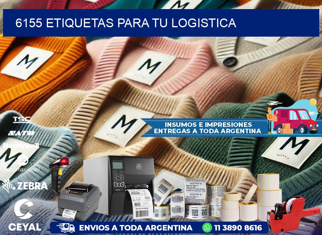 6155 etiquetas para tu logistica