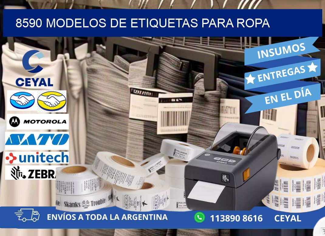 8590 Modelos de etiquetas para ropa