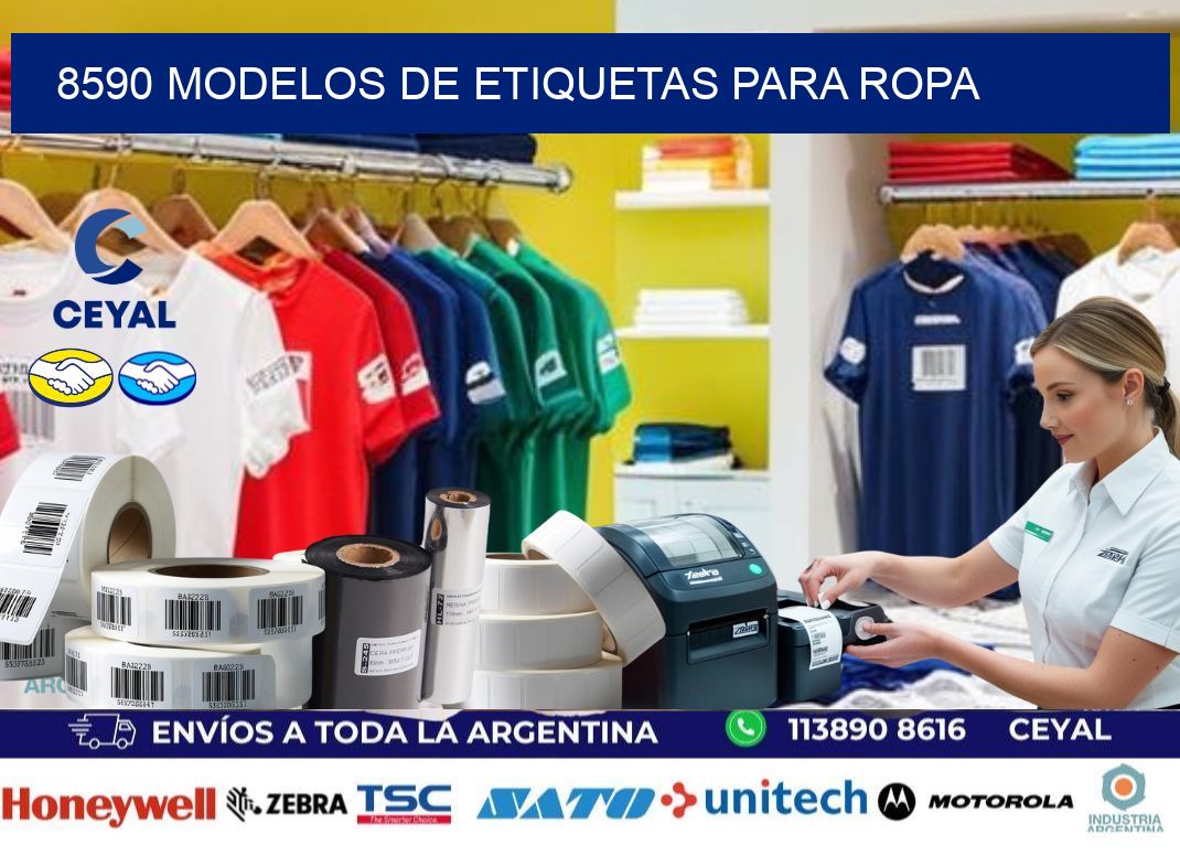 8590 Modelos de etiquetas para ropa