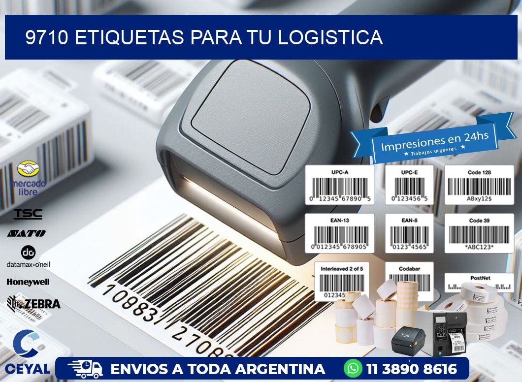 9710 etiquetas para tu logistica