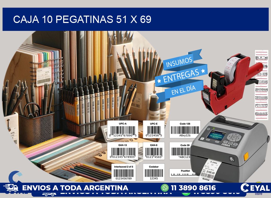 CAJA 10 PEGATINAS 51 x 69