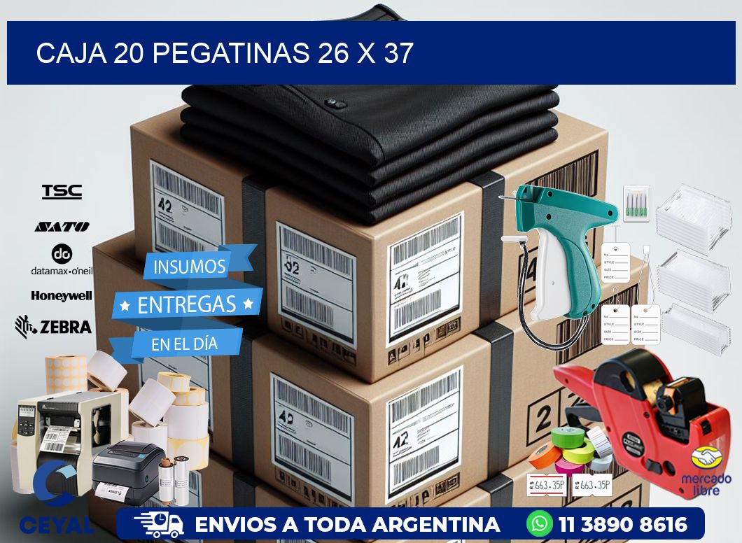 CAJA 20 PEGATINAS 26 x 37