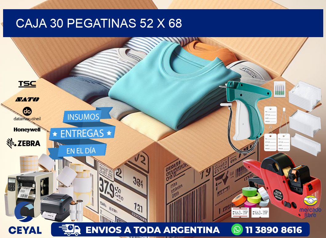 CAJA 30 PEGATINAS 52 x 68