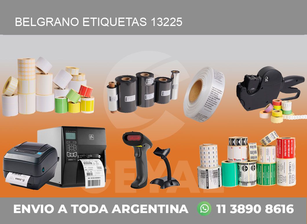 Belgrano etiquetas 13225