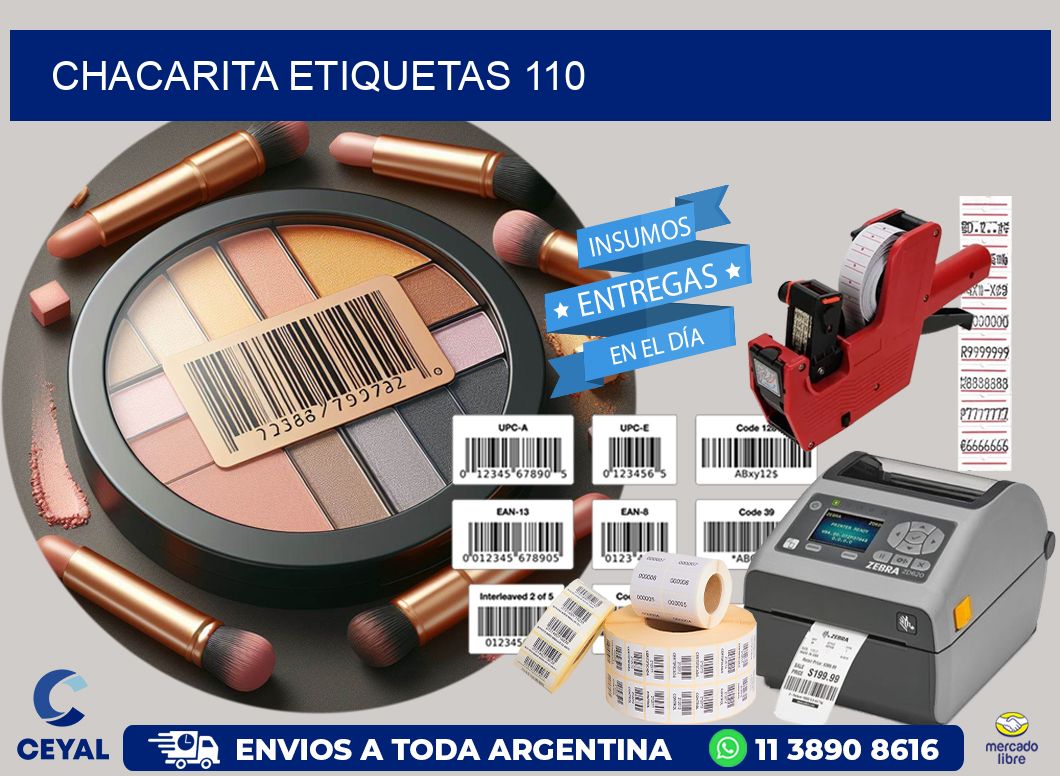 Chacarita etiquetas 110