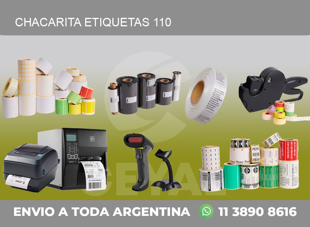 Chacarita etiquetas 110