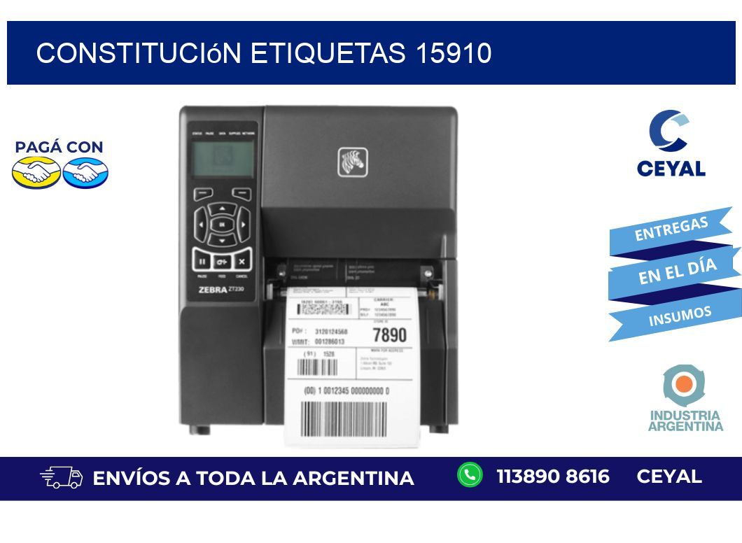 Constitución etiquetas 15910