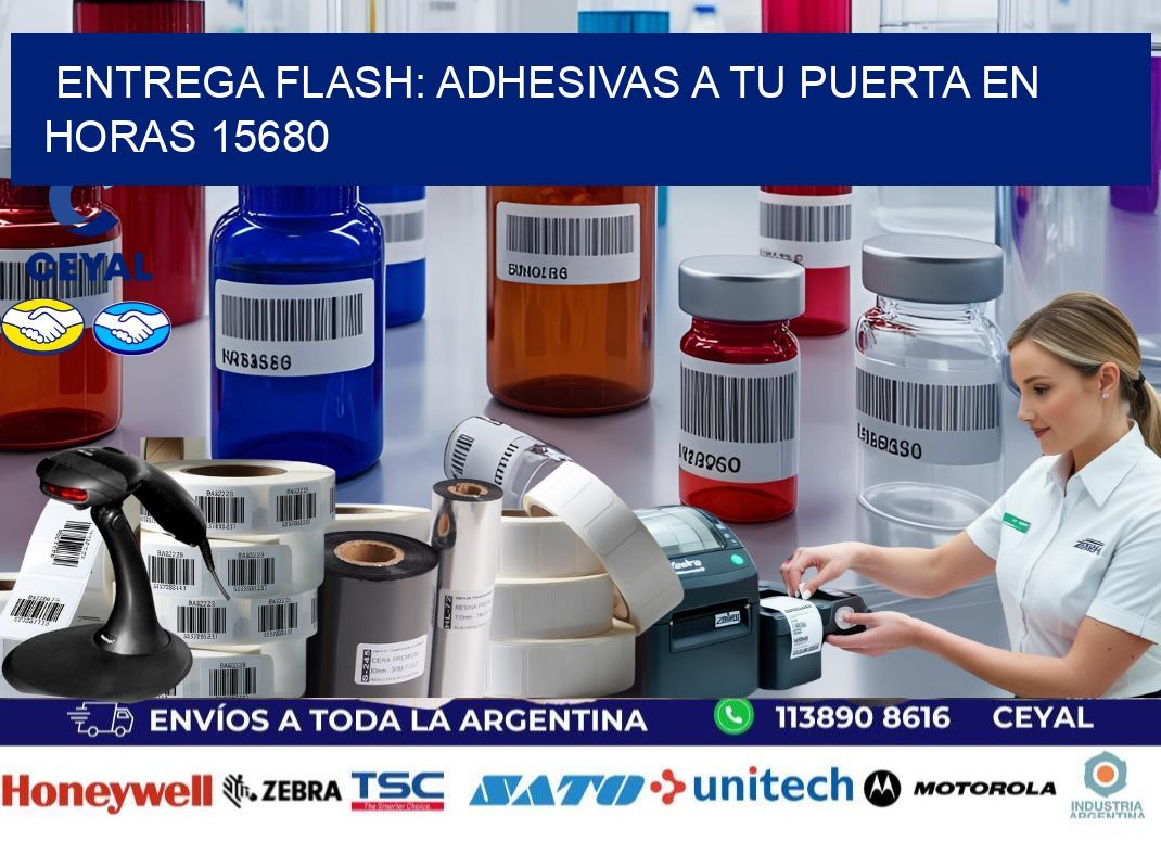 Entrega Flash: Adhesivas A Tu Puerta en Horas 15680