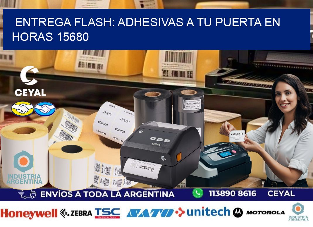 Entrega Flash: Adhesivas A Tu Puerta en Horas 15680
