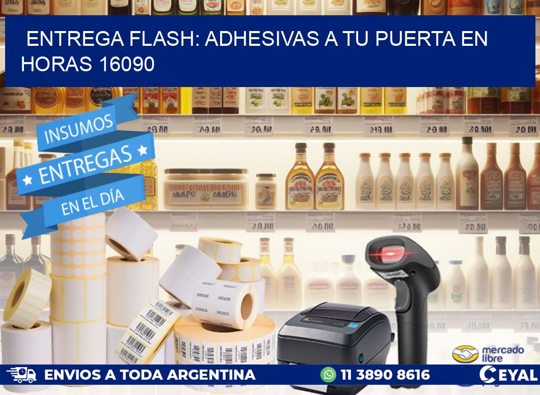Entrega Flash: Adhesivas A Tu Puerta en Horas 16090