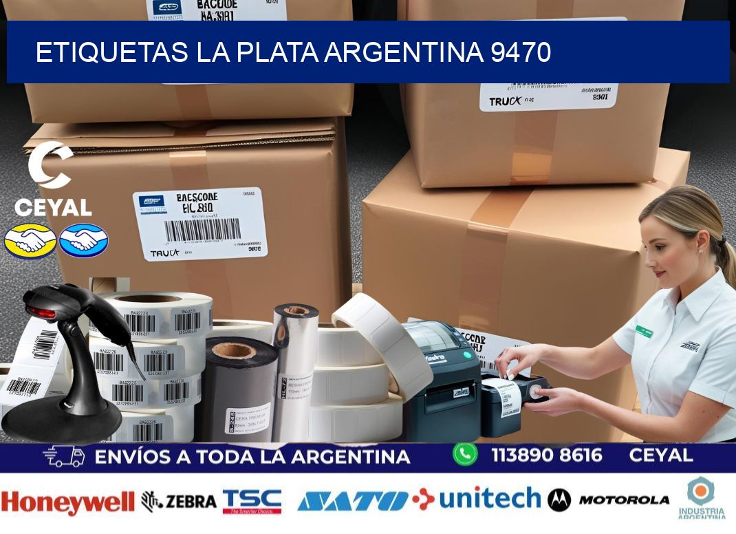 Etiquetas La Plata Argentina 9470