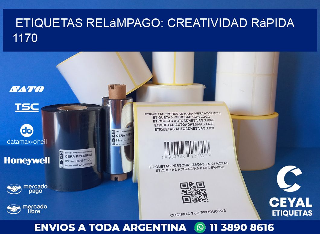 Etiquetas Relámpago: Creatividad Rápida 1170