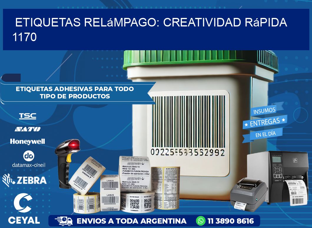 Etiquetas Relámpago: Creatividad Rápida 1170