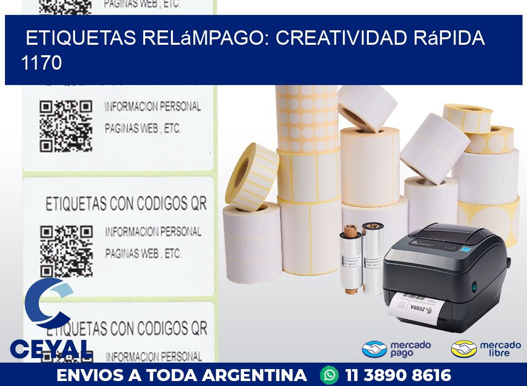 Etiquetas Relámpago: Creatividad Rápida 1170