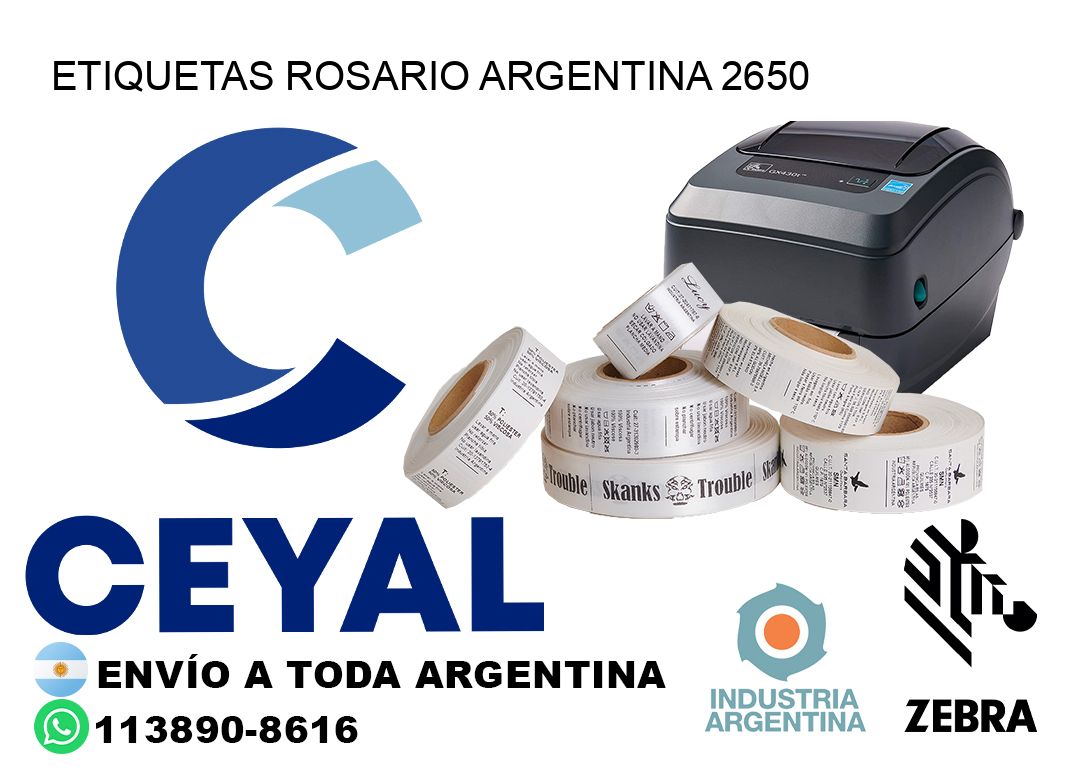 Etiquetas Rosario Argentina 2650