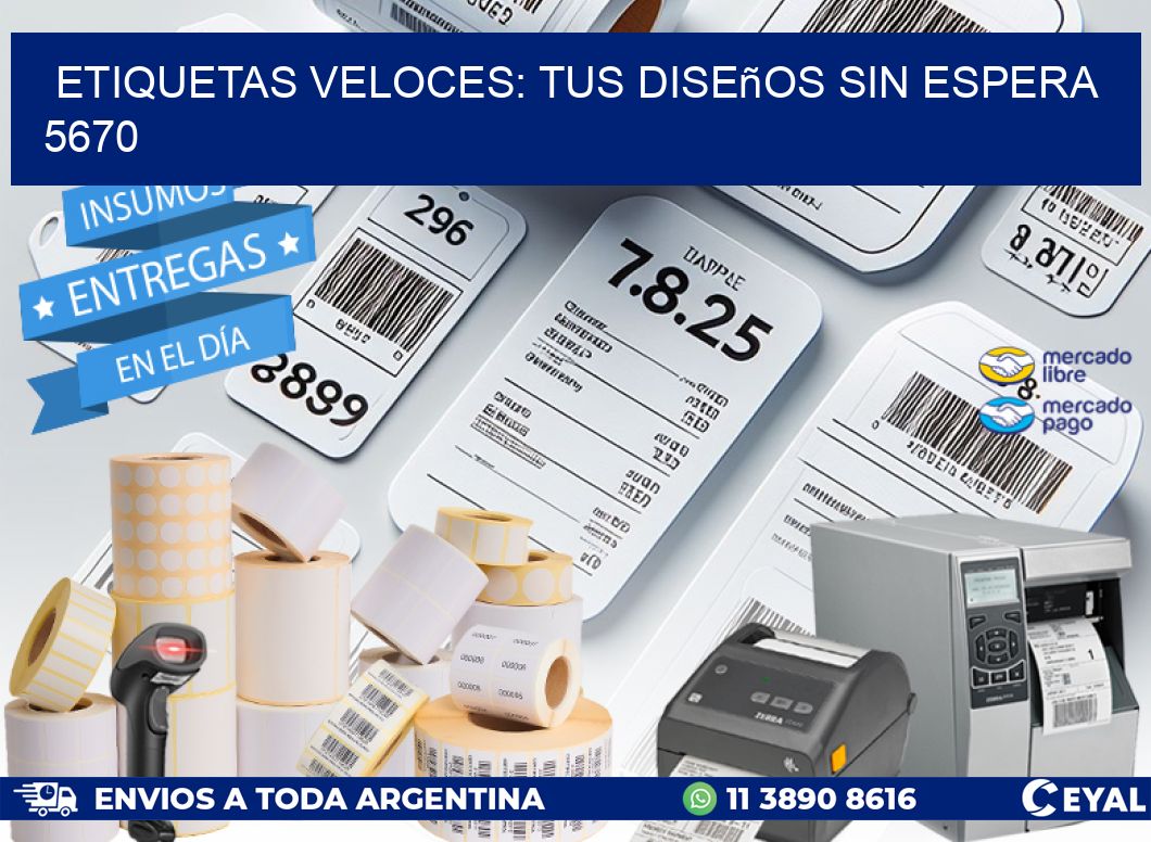 Etiquetas Veloces: Tus Diseños sin Espera 5670