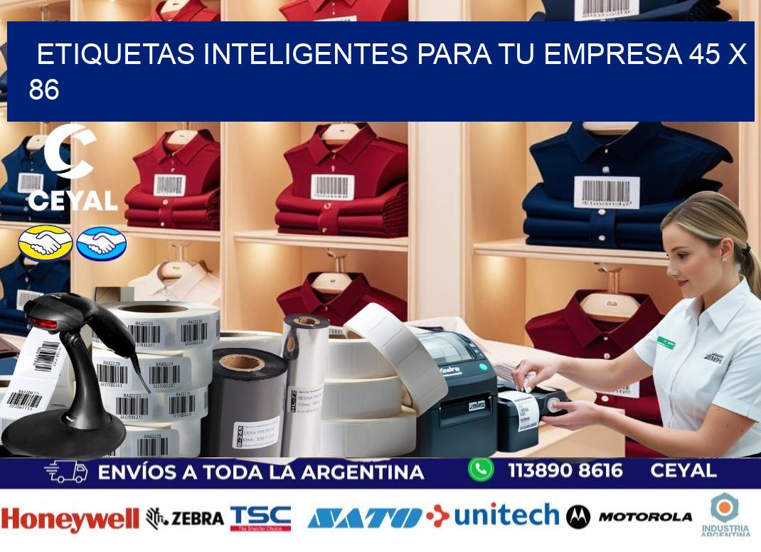 Etiquetas inteligentes para tu empresa 45 x 86