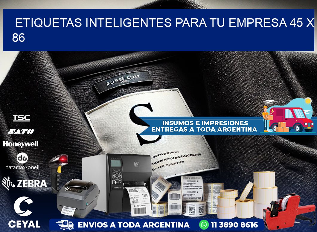 Etiquetas inteligentes para tu empresa 45 x 86