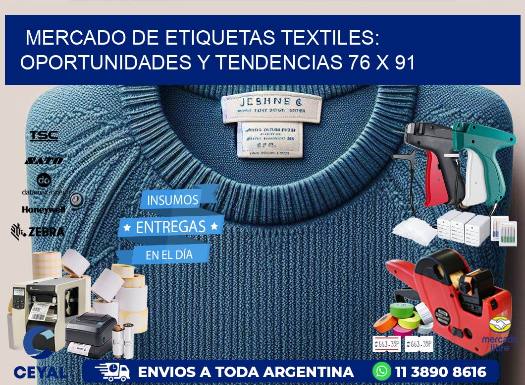 Mercado de Etiquetas Textiles: Oportunidades y Tendencias 76 x 91