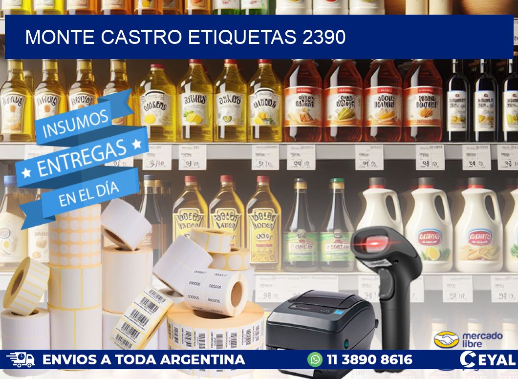 Monte Castro etiquetas 2390