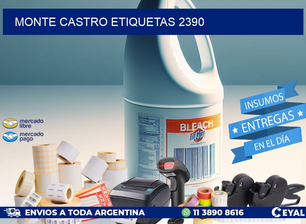 Monte Castro etiquetas 2390