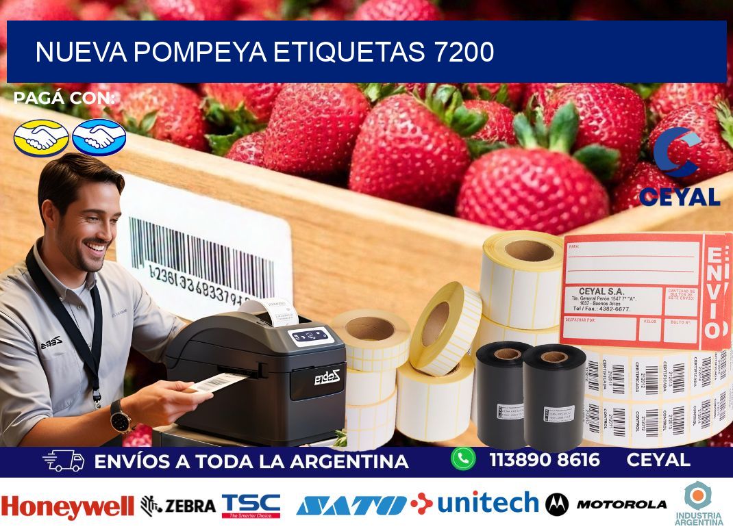 Nueva Pompeya etiquetas 7200
