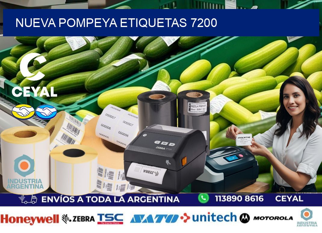 Nueva Pompeya etiquetas 7200