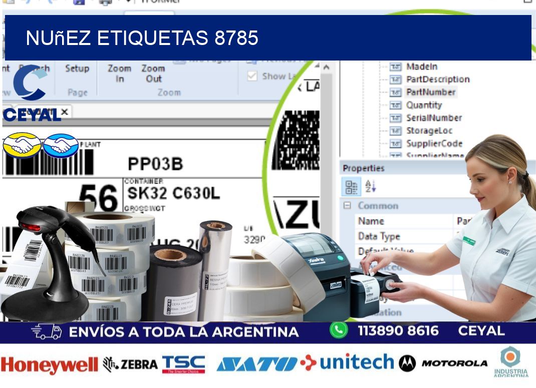 Nuñez etiquetas 8785