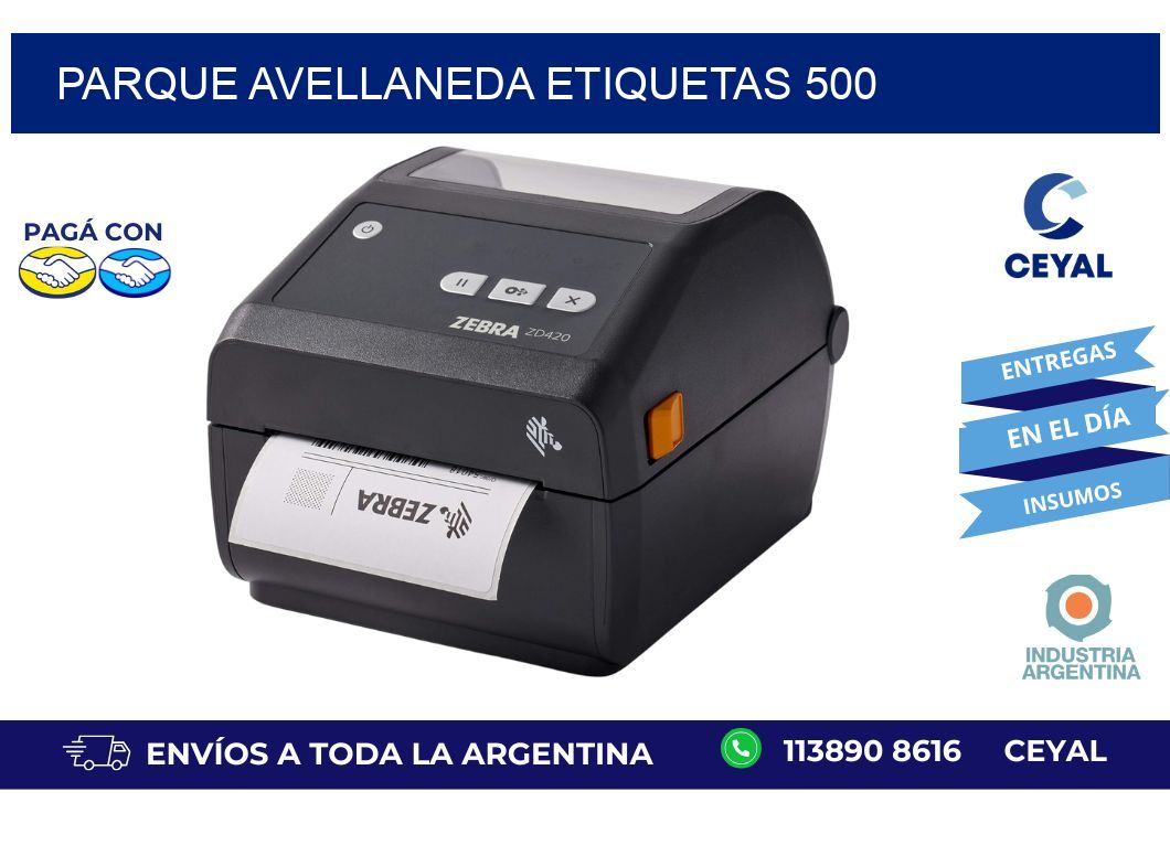 Parque Avellaneda etiquetas 500