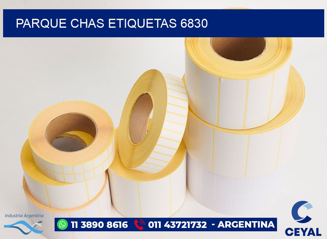 Parque Chas etiquetas 6830